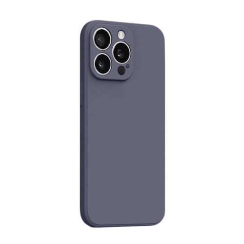 PANDACO Soft Shell Matte Lavender Grey Case for iPhone 12 Pro Max