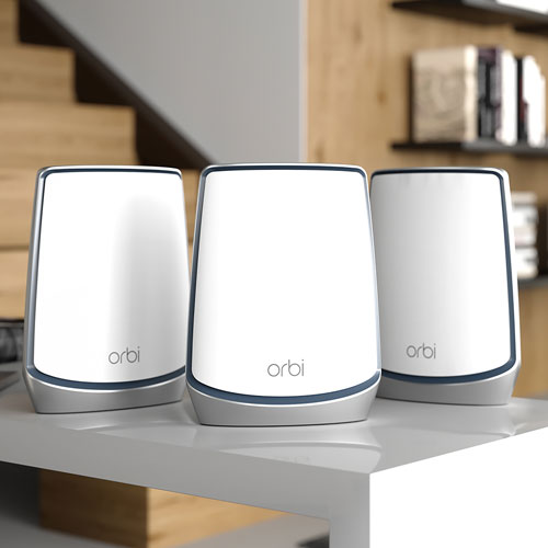 NETGEAR Orbi Tri-Band AX6000 Whole Home Mesh Wi-Fi 6 System