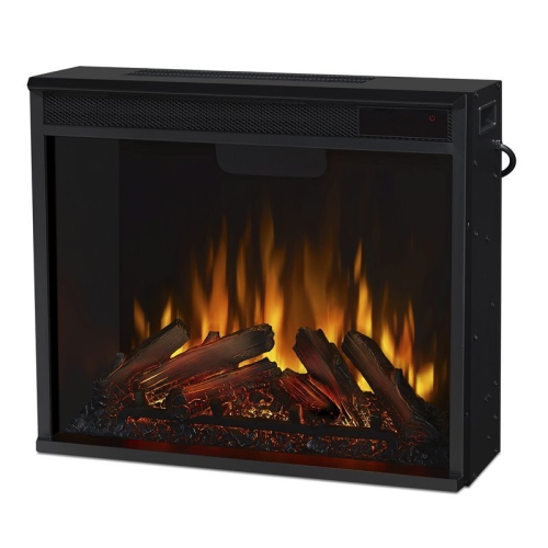 Image 1 de 18.. Real Flame VividFlame Electric Firebox in Black
