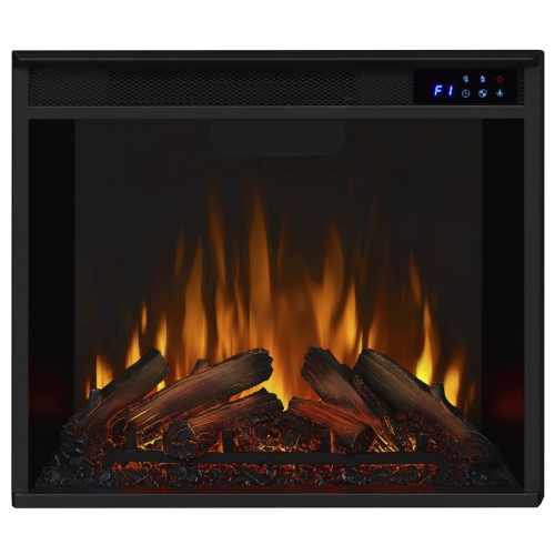 Real Flame VividFlame Electric Firebox in Black