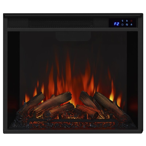Real Flame VividFlame Electric Firebox in Black