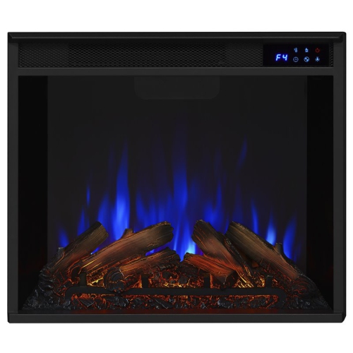Real Flame VividFlame Electric Firebox in Black
