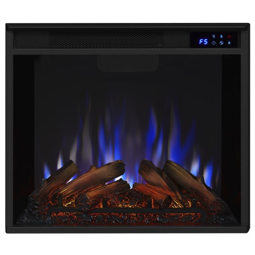 Real Flame VividFlame Electric Firebox in Black