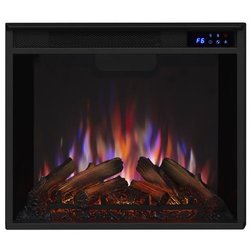 Real Flame VividFlame Electric Firebox in Black