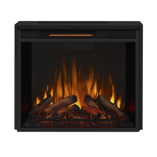Real Flame VividFlame Electric Firebox in Black