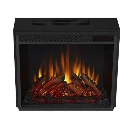 Real Flame VividFlame Electric Firebox in Black