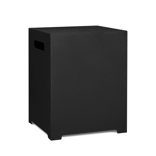 REAL FLAME  Steel Propane Tank Cover In In Black