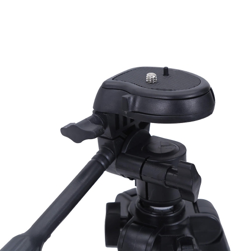 PrimeCables Universal Aluminum Tripod Stand with Portable Bag For Canon Nikon Camera Camcorder, 2.5kg Max Load
