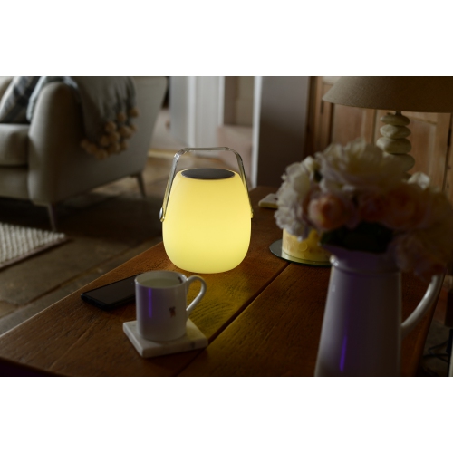 KOBLE Ava LED Bluetooth Speaker Lantern - Product Size: 6.3 x 6.3 x 7.8 in