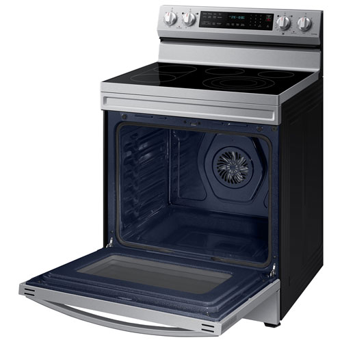 Cuisinière électrique convection véritable friture air 6,3 pi³ 30 po Samsung - Inox