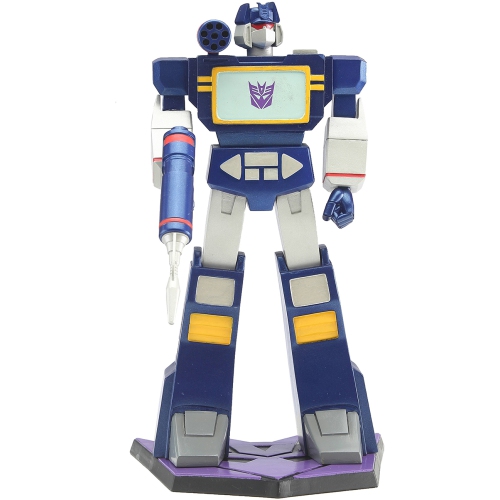 TRANSFORMERS  Collectors 9 Inch Statue Figure Pvc - Soundwave G1