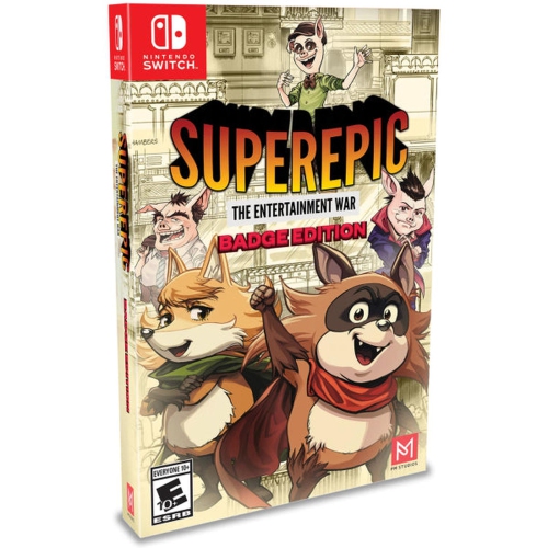 PM STUDIOS  Superepic: The Entertainment War - Badge Edition [Nintendo Switch]