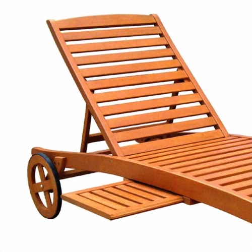 Pemberly Row Multi-Position Outdoor Chaise Lounge