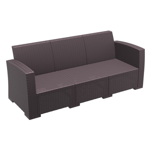 Compamia Monaco Outdoor Sofa in Brown with Cushion