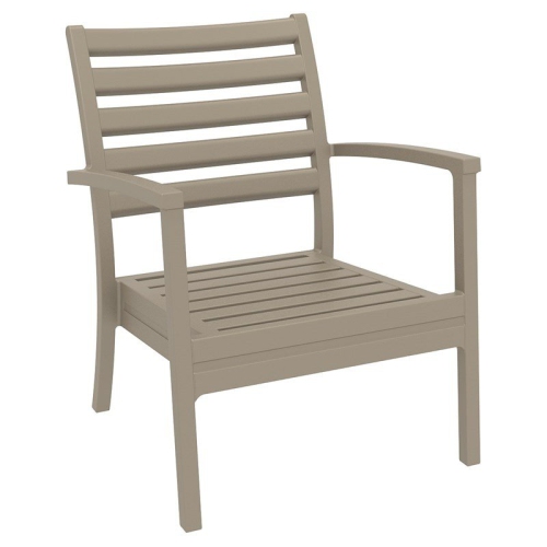 Compamia Artemis 7 Piece XL Club Seating Set in Taupe