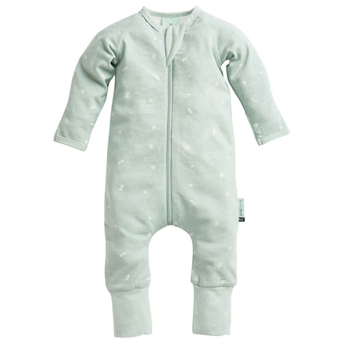 ergoPouch Pajama Cotton Baby Sleeper - 6 to 12 Months - Sage