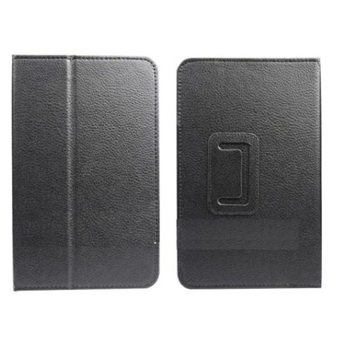 CC  Topsave 360 Rotating Pu Leather Tablet Case for Lenovo Ideatab A1000 In Black