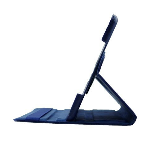 TopSave 360 Rotating PU Leather Tablet Case For Google Nexus 9(2014), Navy Blue