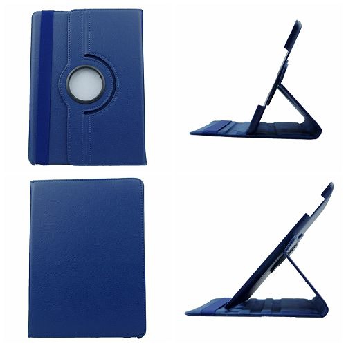 TopSave 360 Rotating PU Leather Tablet Case For Google Nexus 9(2014), Navy Blue