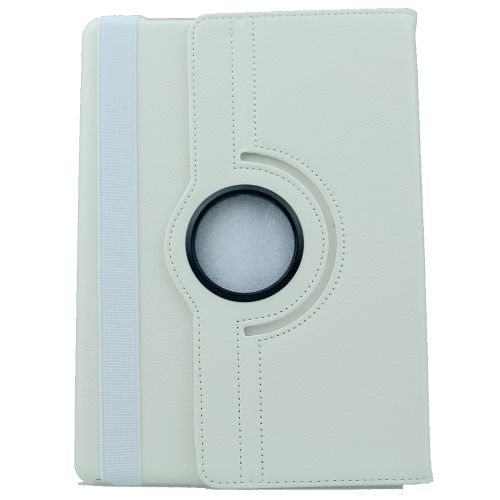CC  Topsave 360 Rotating Pu Leather Tablet Case for Samsung Tab S2 8"(15) T710 T715 In White