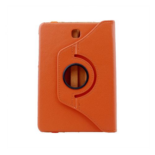 TopSave 360 Rotating PU Leather Tablet Case For Samsung Tab 3 7"(2013) P3210 T210,Orange