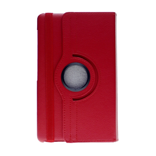 TopSave 360 Rotating PU Leather Tablet Case For Samsung Tab S 8.4"(2014) T700, Red