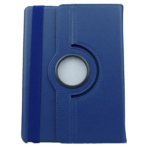 CC  Topsave 360 Rotating Pu Leather Tablet Case for Samsung Tab S2 8"(15) T710 T715 In Navy Blue