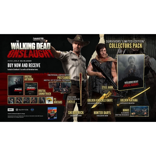 The Walking Dead: Onslaught - Survivor Edition - PSVR [PlayStation 4]