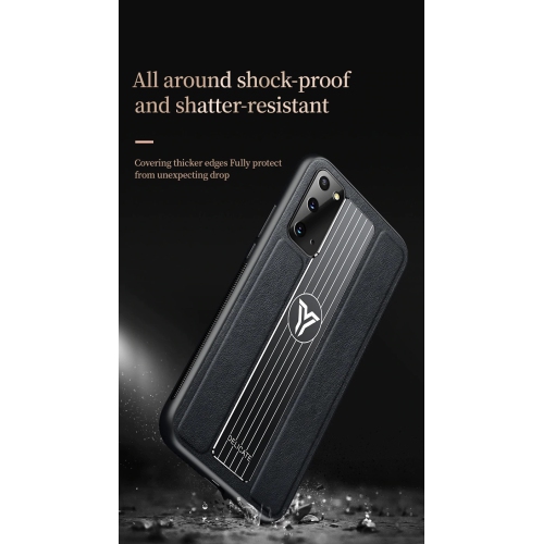 Luxury Magnetic Shockproof Leather Slim Phone Case Fashion Cover for Samsung Galaxy S20