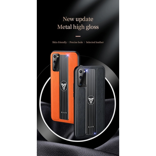 Étui mince magnétique en cuir de luxe pour téléphone Galaxy Note 20 Ultra de Samsung