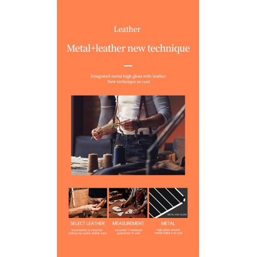 Étui mince magnétique en cuir de luxe pour téléphone Galaxy Note 20 Ultra de Samsung