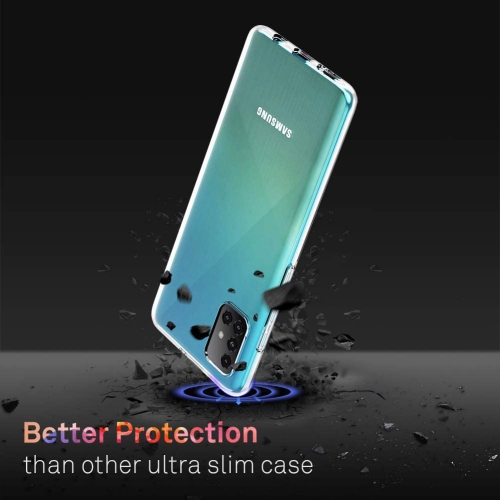 Bumper Case Clear Soft TPU Transparent Cover For Samsung Galaxy S20 Plus