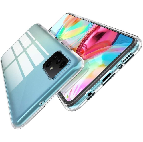 Coque Samsung Galaxy Note 20, Jenuos Transparent Doux Souple Extrêmement Fin Housse TPU Silicone Etui pour Samsung Galaxy Note 20 - Transparent