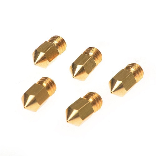 10x Extruder Brass Nozzle for MK10  1.75mm Filament 3D Printer 0.4mm 