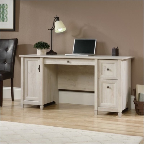 Bowery Hill Computer Desk in Chalked Chestnut