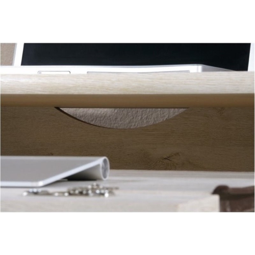 Bowery Hill Computer Desk in Chalked Chestnut