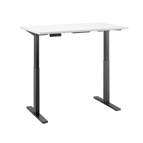 BBF Move 60 Series 48W X 24D Adjustable Desk In White - Engineered Wood