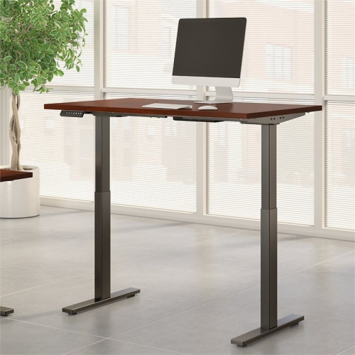 Bush Business Furniture Move 60 Series Height Adjustable Standing Desk in Cherry
