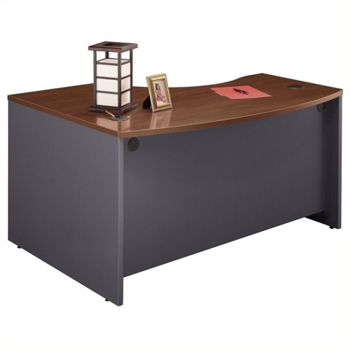 SCRANTON & CO  60 X 43 Rh L Bow Desk In Hansen Cherry