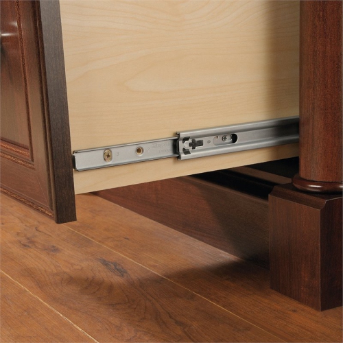 Bowery Hill Computer Desk with Hutch in Cherry