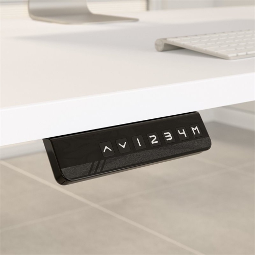 Bush Business Furniture Move 60 Series 72W Height Adjustable Standing Desk in White