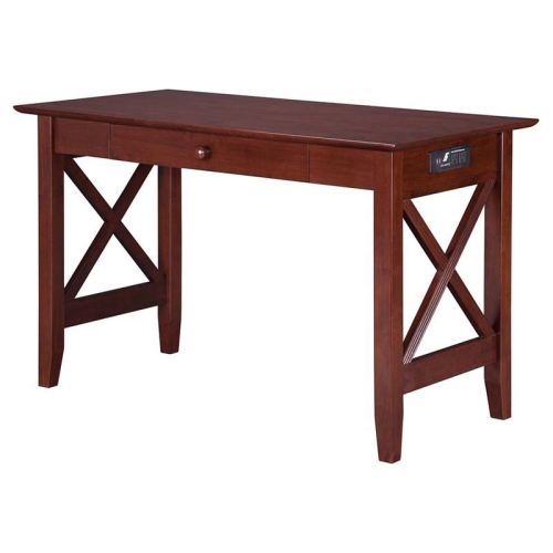 PEMBERLY ROW  Charger Writing Desk In Walnut