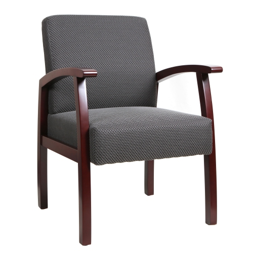 TygerClaw Mid Back Fabric Guest Chair