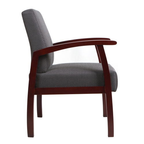 TygerClaw Mid Back Fabric Guest Chair