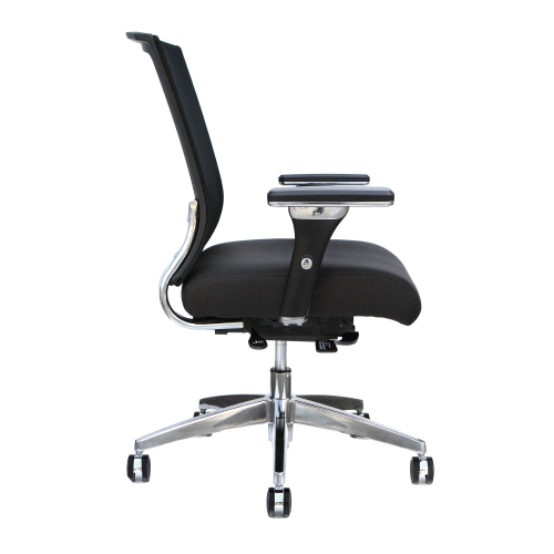 TygerClaw Mesh Mid Back and Fabric Seat Office Chair