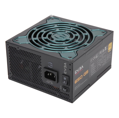 EVGA POWER SUPPLY SuperNOVA 650 G5, 80 Plus Gold 650W, Fully Modular, Eco Mode with FDB Fan, 10 Year Warranty, Includes Power ON Self Tester, Compact