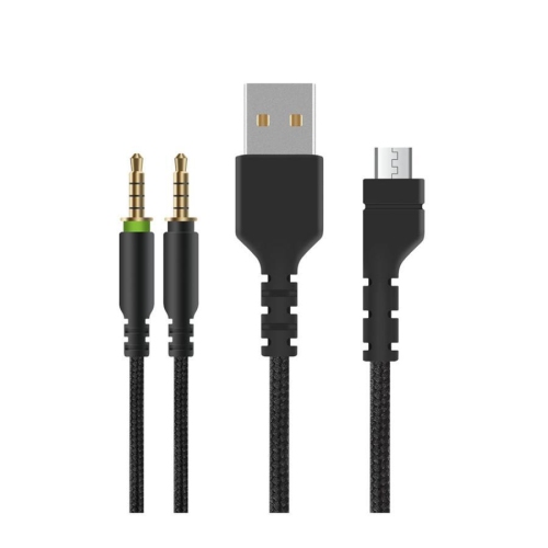 Marvo Pro - Wired Gaming Headset with 7.1 Virtual Surround Sound and Red Backlight