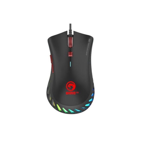 Marvo Pro - 7 Button Wired Optical Gaming Mouse, DPI: 1000/1600/3200/6000/10000, RGB Backlight
