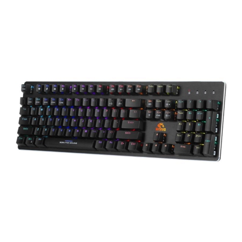 Marvo Pro - Wired Mechanical Gaming Keyboard with RGB Backlight, Black
