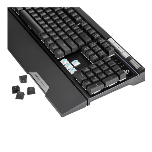 Marvo Pro - Wired Mechanical Gaming Keyboard with 119 Keys and RGB Backlighting, Black